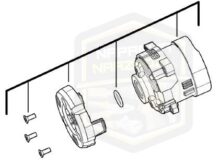 MILWAUKEE przekładnia kompletna do klucza udarowego 3/8'' M 18FIW2F38 4931473727
