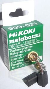 HIKOKI HITACHI szczotki węglowe do szlifierki kątowej DH 25PB G 12SS 13SR2 13SS 12SR2 P 20ST RB 40VA 999021