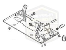 MILWAUKEE płyta podstawy stół do pilarki tarczowej HD 28CS V 18CS 14740315