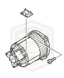 MILWAUKEE obudowa korpus silnika do bruzdownicy piły tarczowej SCS 65Q WCS 45 31500050