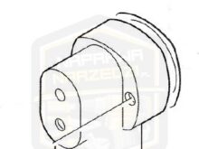 MILWAUKEE uszczelka uszczelniacz do nożyc do metalu blachy S 2,5  N 2  PN 12 4931222136