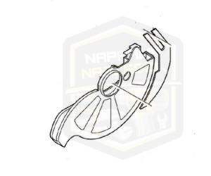 MILWAUKEE osłona tarczy do pilarki tarczowej CS 55 4931327716