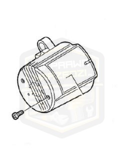 MILWAUKEE obudowa korpus silnika do bruzdownicy WCS 45 4931383613