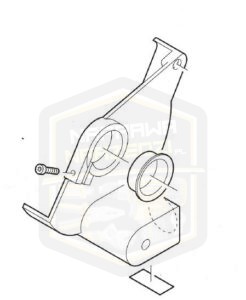 MILWAUKEE osłona do bruzdownicy WCE 30 4931413634