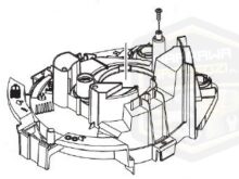 Milwaukee 4931416313 element zaciskowy do odkurzacza AS 300ELCP