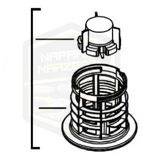 MILWAUKEE mocowanie filtra do odkurzacza AS2-250ELCP AS 300ELCP 500ELCP 4931416331