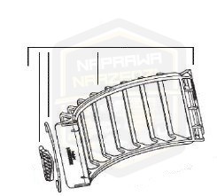 MILWAUKEE zestaw mocujący do odkurzacza AS 300EMAC 4931428273