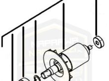 MILWAUKEE wirnik kompletny do pilarki tarczowej M 18CCS55 4931436118