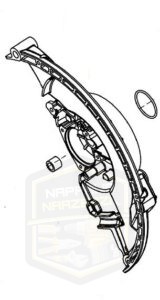 MILWAUKEE korpus przekładni do pilarki tarczowej M 18CCS66 4931436464