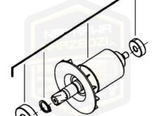 MILWAUKEE wirnik kompletny do pilarki tarczowej M 18CCS66 4931436467