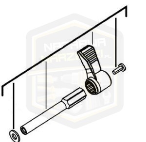 MILWAUKEE dźwignia blokada do pilarki tarczowej M 18CCS66 4931436471