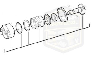 MILWAUKEE iglica uchwyt do kątowego zakrętaka 1/4''klucza uadrowego3/8'' M 18BRAID 18BRAIW  4931436489