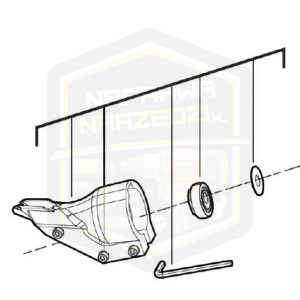 MILWAUKEE głowica do nożyc do metalu blachy M 18BMS12 4931448008