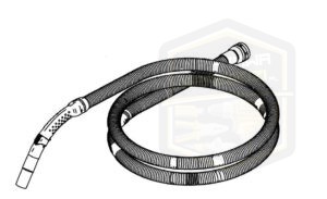 Oryginalny elastyczny Milwaukee 4931448693 wąż ssący antystatyczny