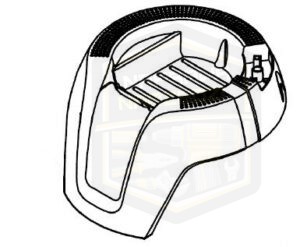 MILWAUKEE osłona pokrywa do odkurzacza AS2-250ELCP 4931448698