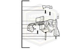 MILWAUKEE włącznik elektronika do odkurzacza M 12HV 4931452004