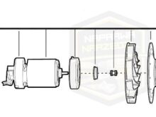 ALT obrazka Oryginalny kompaktowy Milwaukee 4931452006 silnik 12V do odkurzacza