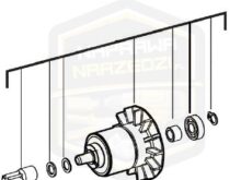 MILWAUKEE wirnik kompletny do zakrętaka 1/4'' M 18BLID 4931452062