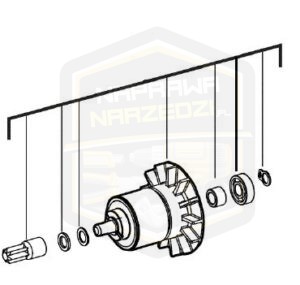MILWAUKEE wirnik kompletny do zakrętaka 1/4'' M 18BLID 4931452062