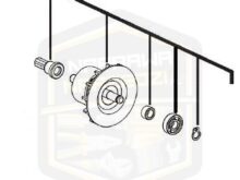 MILWAUKEE wirnik kompletny do zakrętaka udarowego 1/4'' M 18FID 18ONEID 4931453250