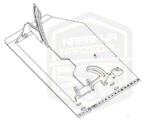 MILWAUKEE płyta podstawy blat stół do pilarki tarczowej CS 85SB 4931454243