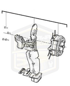 MILWAUKEE włącznik elektronika do zakrętaka udarowego 1/4'' M 18FQID 4931454731
