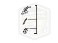 Oryginalny klawisz panelu sterowania Milwaukee 4931454732 do zakrętaka udarowego M18 FQID SURGE