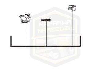 MILWAUKEE klawisz włącznik do odkurzacza M 18CV 4931454787
