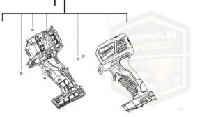 MILWAUKEE obudowa korpus do zakrętaka 1/4'' M 18BID 4931456815