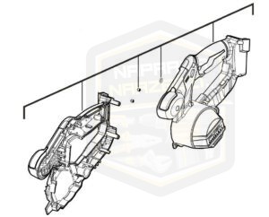 MILWAUKEE obudowa korpus do pilarki tarczowej M 18FMCS 4931461129