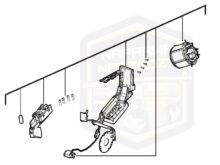 MILWAUKEE elektronika włącznik do pilarki tarczowej M 18FMCS 4931461136