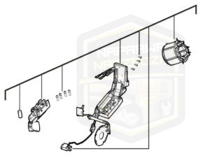 MILWAUKEE elektronika włącznik do pilarki tarczowej M 18FMCS 4931461136