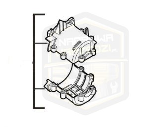 MILWAUKEE obudowa silnika do pilarki tarczowej M 18FMCS 4931461139