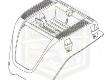 MILWAUKEE pokrywa obudowy do odkurzacza AS-30LAC 30MAC 42MAC 4931461830