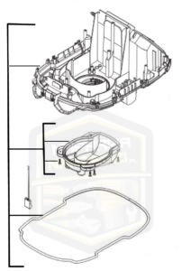 MILWAUKEE obudowa korpus do odkurzacza AS-30LAC -30MAC -42MAC 4931461850