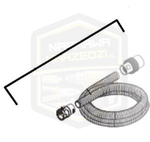 MILWAUKEE wąż ssący do odkurzacza AS-30LAC -30MAC -42MAC 300ELCP 4931461861