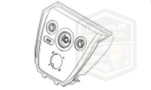 MILWAUKEE panel sterowania do odkurzacza AS-30MAC -42MAC 4931461869