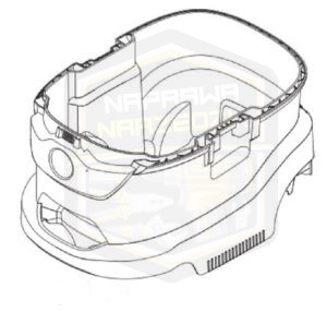 MILWAUKEE obudowa korpus do odkurzacza AS-42MAC 4931461887