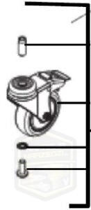 Milwaukee 4931461888 rolka do odkurzacza AS-42MAC