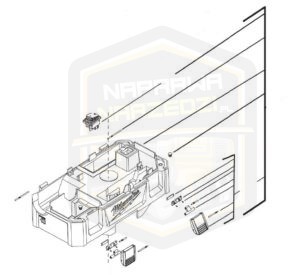MILWAUKEE obudowa korpus do odkurzacza M 18VC-2 4931465224