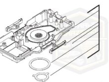 MILWAUKEE obudowa korpus dolny do odkurzacza M 18VC-2 4931465231