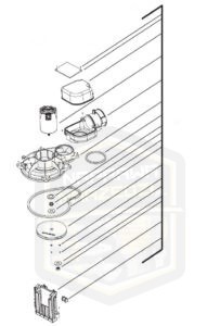 MILWAUKEE silnik kompletny do odkurzacza M 18VC-2 4931465237