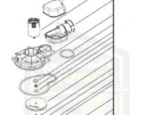 Oryginalny fabryczny Milwaukee 4931465237 silnik 18V do odkurzacza mokro/sucho