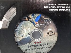 Baier tarcza diamentowa 180x22,23 mm granit beton gres kostka brukowa LS109-1-180
