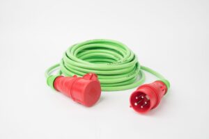 LEISTER przedłużacz PUR 15m, 5×2.5mm2 400V opalarki zgrzewarki ręcznej samojezdnej HOT JET S UNIROOF 700 BITUMAT B2 160.015