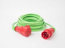 LEISTER przedłużacz PUR 15m, 5×2.5mm2 400V opalarki zgrzewarki ręcznej samojezdnej HOT JET S UNIROOF 700 BITUMAT B2 160.015