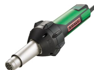 Cyfrowa opalarka zgrzewarka Leister TRIAC AT 141.314 z wyświetlaczem LCD w walizce