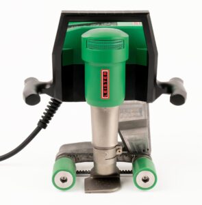 LEISTER UNIDRIVE 500 40mm opalarka zgrzewarka półautomatyczna do membran dachowych, folii basenowych i geomembran 163.144