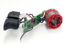 Oryginalny fabryczny moduł stojana zintegrowany z elektroniką sterującą Milwaukee CPN 4931466272 do elektronarzędzi bezszczotkowych 18V